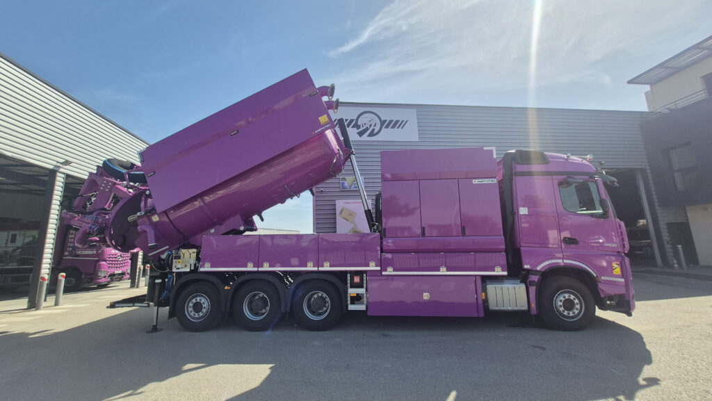 Nouvelle aspiratrice hydrocureuse MDS