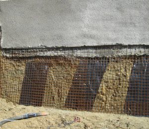 Béton projeté