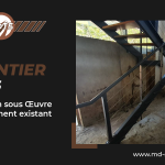 Chantier MDTS - Reprise en sous-œuvre d'un bâtiment existant