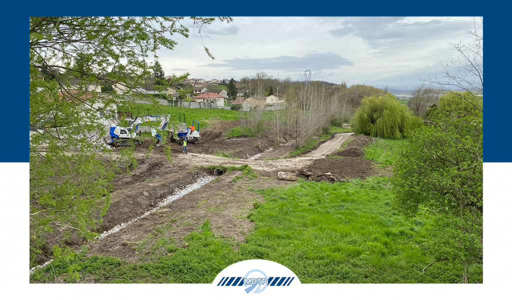 Chantier MDTP – Aménagement de fossé