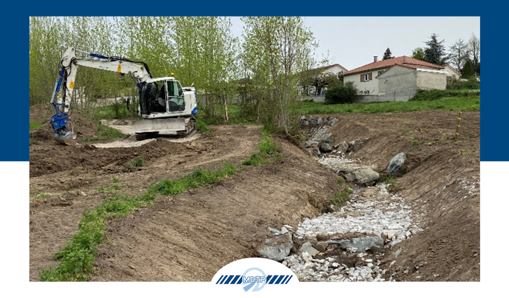 Chantier MDTP – Réalisation d’un chemin piéton