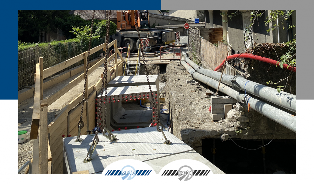 Chantier MDTP & MDC – Reconstruction d’un pont cadre