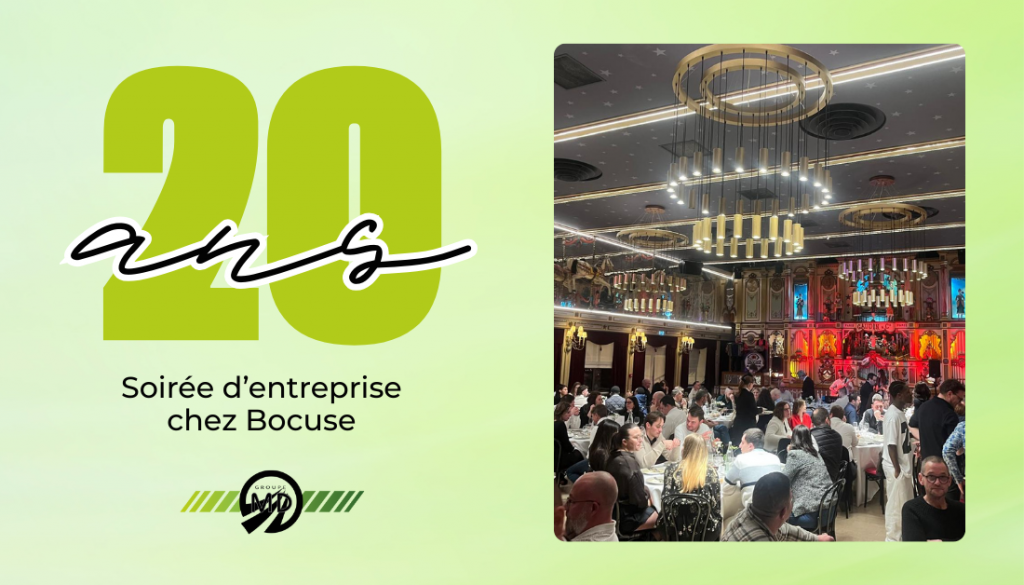 Le Groupe MD célèbre ses 20 ans en équipe