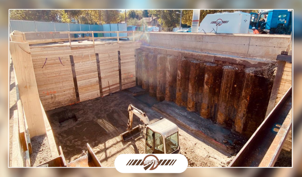 Chantier MDTS – Fouille de 5m de hauteur